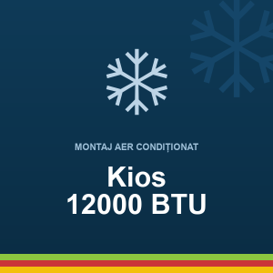Montaj AC Kios 12000 BTU